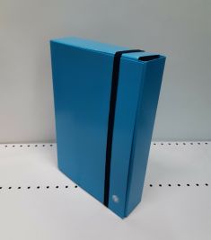 CARTELLA PROGETTO JUST DORSO 8 COLORE CELESTE