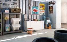 CASSONE KARISMA BIANCO GRIGIO 200L