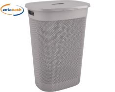 PORTABIANCHERIA HARPER CURVER PLASTICA H60X43X35 GRIGIO