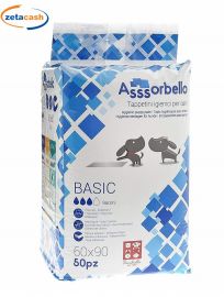 TAPPETINI IGIENICI 50 PEZZI 60 X 90 CM