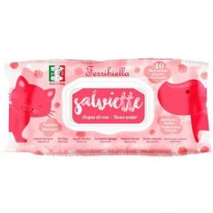 SALVIETTE 40 PZ PER ANIMALI ACQUA DI ROSE