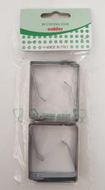 FERMATOVAGLIA IN ACCIAIO INOX 4 PEZZI