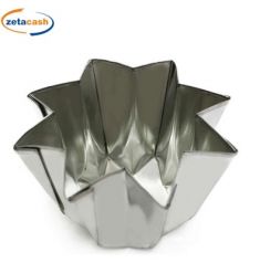 TORTIERA IN BANDA STAGNATA A PANDORO17XH11CM 500GR