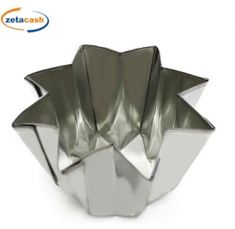 TORTIERA IN BANDA STAGNATA A PANDORO 22XH15CM 1KG