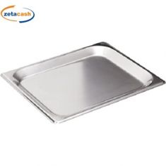 BACINELLA GASTRONORM IN ACCIAIO INOX 1 2