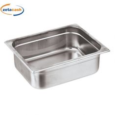 BACINELLA IN ACCIAIO INOX GASTRONORM 1 2