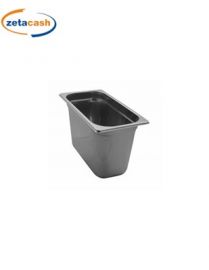 BACINELLA GASTRONORM IN ACCIAIO INOX 1 3 H 20 CM