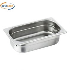 BACINELLA IN ACCIAIO INOX 1 4 H 6,5 CM GASTRONORM