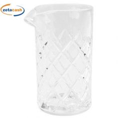 BICCHIERE IN VETRO MISCELATORE LT 0,5