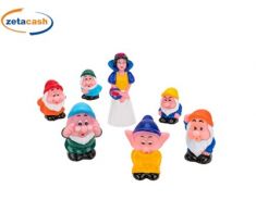 GIOCHI BAGNETTO GOMMOLOSI BIANCANEVE 8 PZ