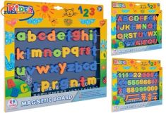 LAVAGNA MAGNETICA CON LETTERE/NUMERI