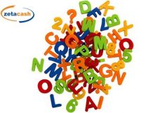 SET NUMERI LETTERE E SIMBOLI MAGNETICI 60 PZ