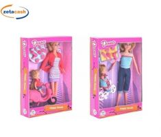 FASHION DOLL BAMBOLA IL MONDO DI OLLY DONNA CON BAMBINA