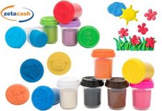 PULLMINO SCUOLA PLASTILINA 12X45GR 12 COL ASS