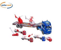 CAMION BISARCA A FRIZIONE CON 2 ELICOTTERI E MEZZO MOD ASS