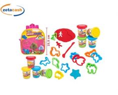 ZAINETTO VASETTI PLASTILINA E ACCESSORI COL ASS