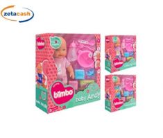 BAMBOLOTTO BABY ANDY FUNZIONE BOLLE ACCESSORI PAPPA GIOCO