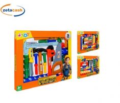 SET 26 ATTREZZI DA LAVORO COLORATI