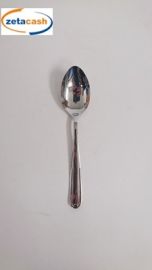 CUCCHIAIO TAVOLA IN ACCIAIO 12 PEZZI MOD. NERONE