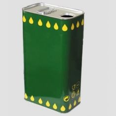 LATTINA PER OLIO IN BANDA STAGNATA 10 LT