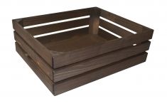 CASSETTA IN LEGNO ABETE GN 1 2 VINTAGE