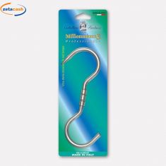 GANIO INOX A SNODO SINGOLO CM 9X21