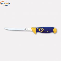 COLTELLO ACCIAIO INOX PER SFILETTARE STRETTISSIMO 16 CM