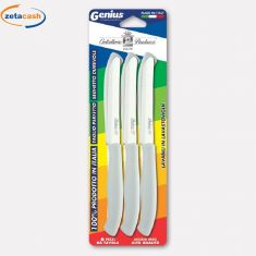 COLTELLI TAVOLA 6 PEZZI BIANCHI