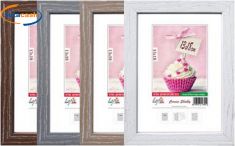 CORNICE SHABBY CON VETRO ANTINFORTUNISTICO 35 X 50 CM