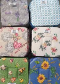 CUSCINO COPRISEDIA JOLLY 6 PZ CON LACCI A FAZZOLETTO