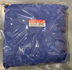 CUSCINO SALOTTO TULIPANO BLU CM 43X43
