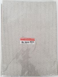 TOVAGLIA PLASTIFICATA FANTASIA BORDATA CM 140X140