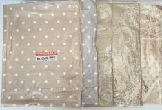 TOVAGLIA PLASTIFICATA FANTASIA ASSORTITE BORDATA CM. 120X120