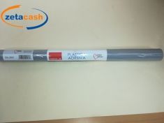 PLASTICA ADESIVA GRIGIO 45 CM X 2 METRI