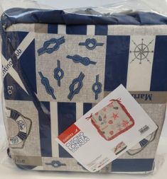 CUSCINO LONETA 6 PZ. CON RICCIO e LACCI