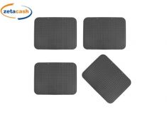 TAPPETINI AUTO RETTANGOLI 4 PEZZI
