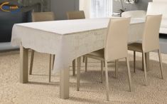 TOVAGLIA PLASTIFICATA A METRO LARGA CM 140 AVORIO VENDITA MT