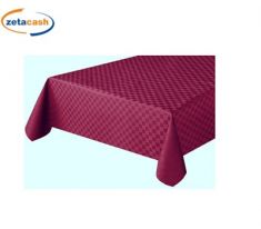 TOVAGLIA DAMINA ROSSA 140 X 140 CM