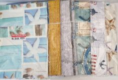 TOVAGLIA IN PVC PLASTIFICATA LINEA MARE 120 X 190 CM