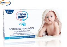 MISTER BABY SOLUZIONE FISIOLOGICA 20 FLACONCINI DA 5ML