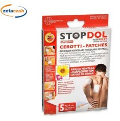 CONF 5 CEROTTI STOPDOL 9X14 CM NO MEDICINALI