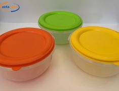 CONTENITORE CON COPERCHIO TONDO LITRI 2