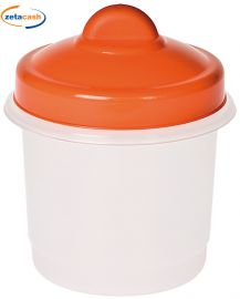 BARATTOLO JUNIOR TONDO CON COPERCHIO 0,5 LITRI