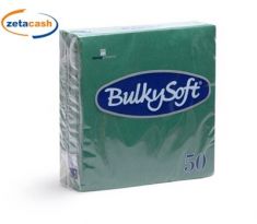 CONF. 50 TOVAGLIOLI 2 VELI CM.33 VERDE BULKY SOFT