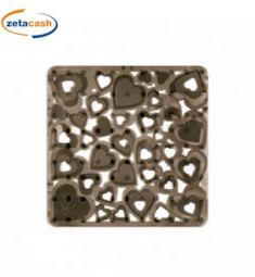 TAPPETO VENTOSA DOCCIA ANTRACITE 52X52 CM