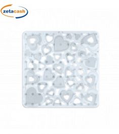 TAPPETO VENTOSA DOCCIA TRASPARENTE 52X52 CM