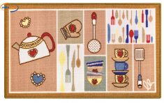 TAPPETO DA CUCINA SURF 57 X 230 CM