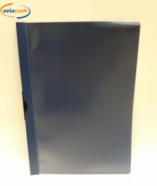 CARTELLINA 5 PEZZI CON MOLLA BLU IN POLIPROPILENE