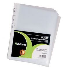 BUSTE 50 PEZZI FORTURA UNIVERSALE 22 X 30 CM