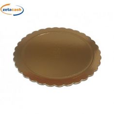 VASSOIO ALA 2 PEZZI ORO DIAMETRO 34 CM